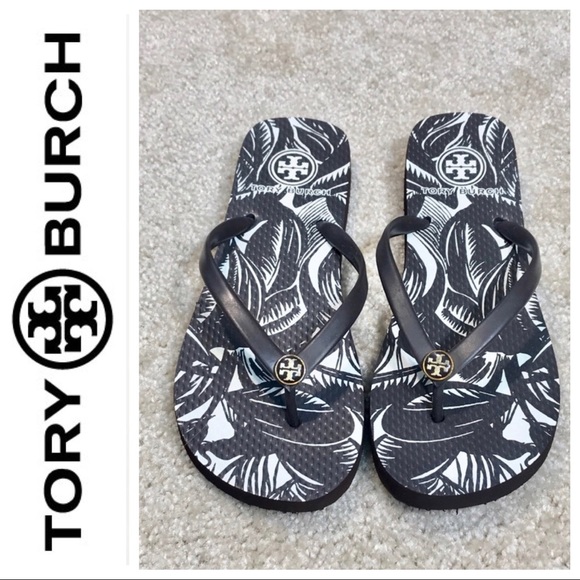 Tory Burch Shoes - Tory Burch Brown Coconut Tabora Flip Flops